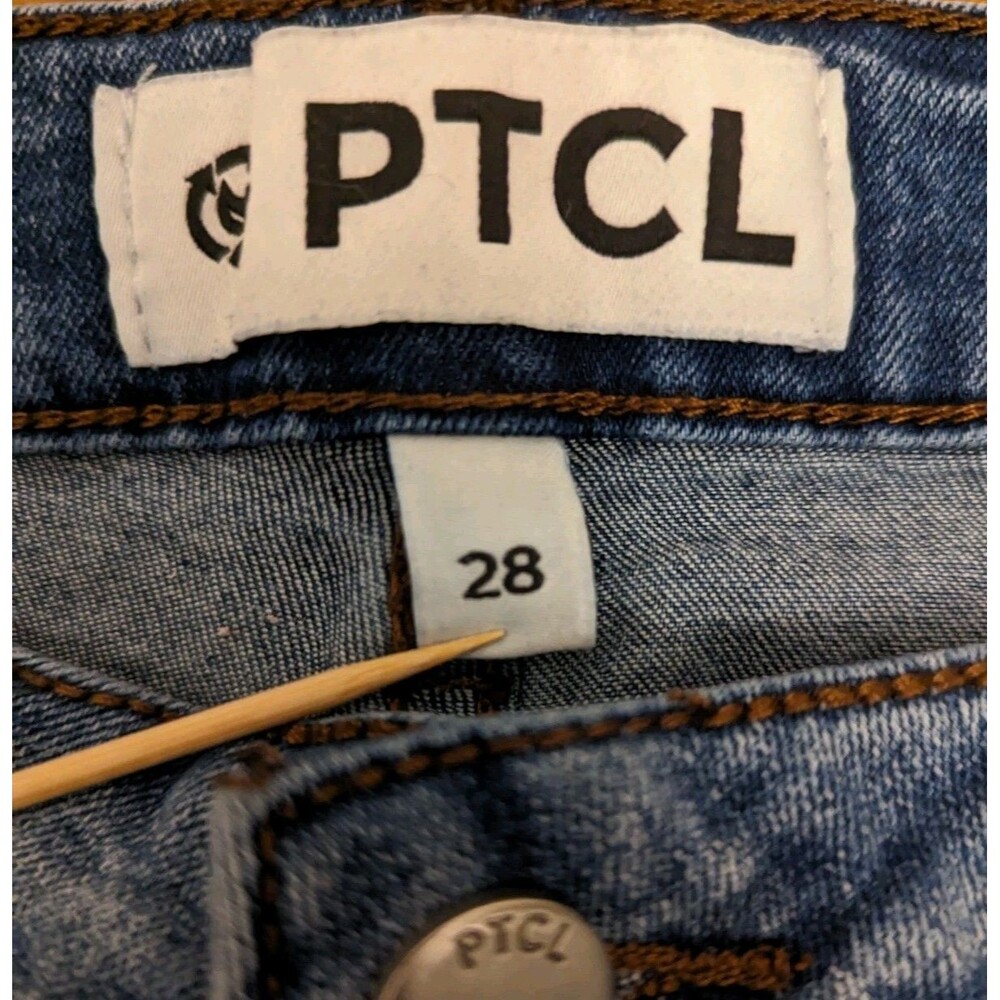 PTCL Ethikal Brand Jeans Women's Wide leg Y2K Style SZ 28 - Picture 4 of 16